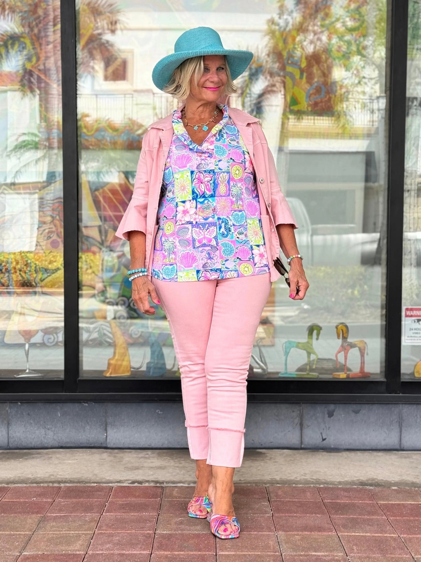 Ethyl The Pink Trip Jacket - Trip