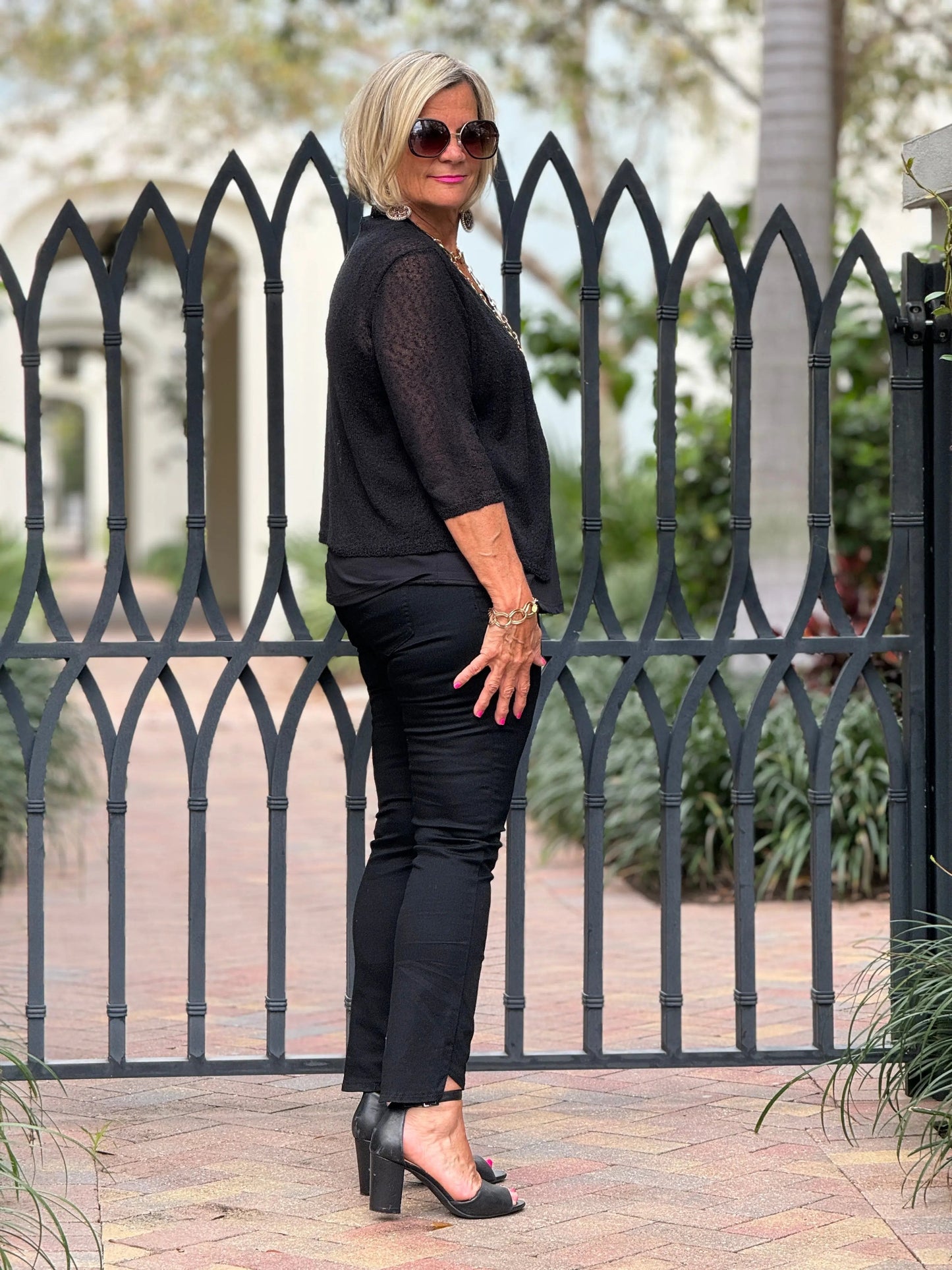 LULU-B HUNTER BLACK WRAP