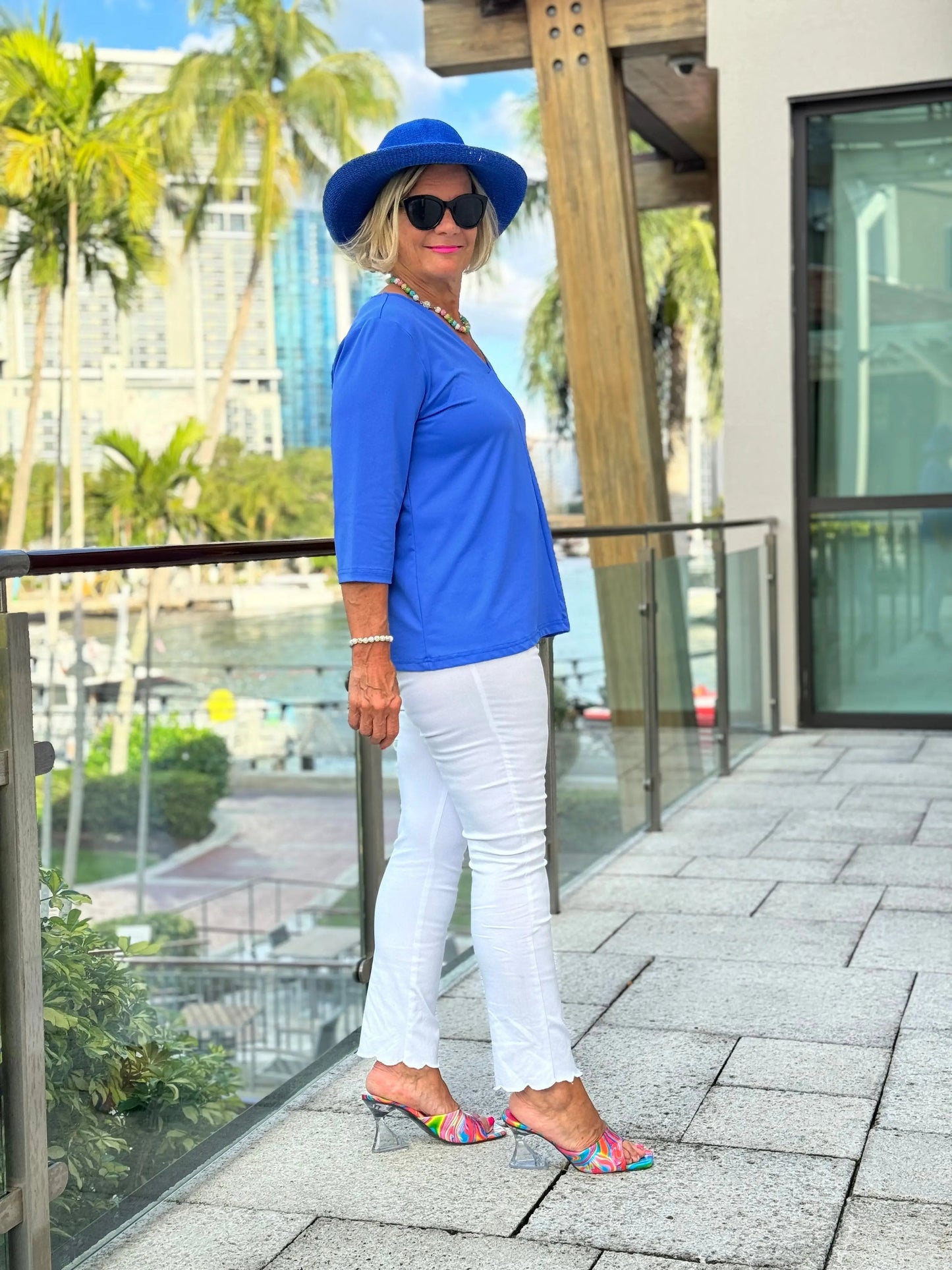 LULU-B TAILORED SAPPHIRE V SLEEVE