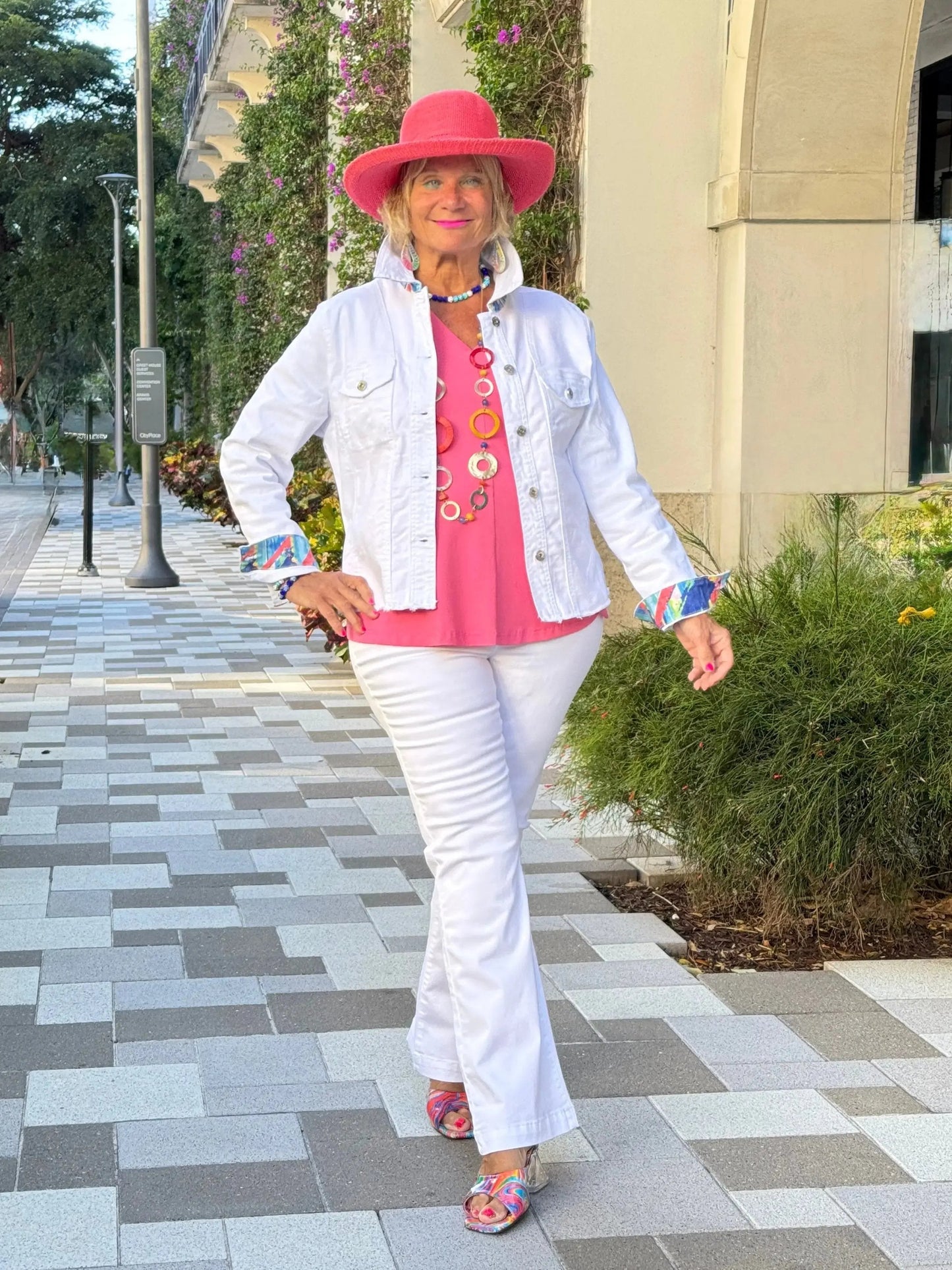 Ethyl The Peek Jacket - Icicle