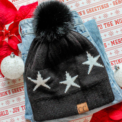 CC Star Pom Beanie