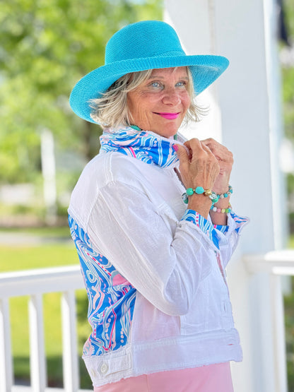 COTTON CANDY COAST LINEN JACKET