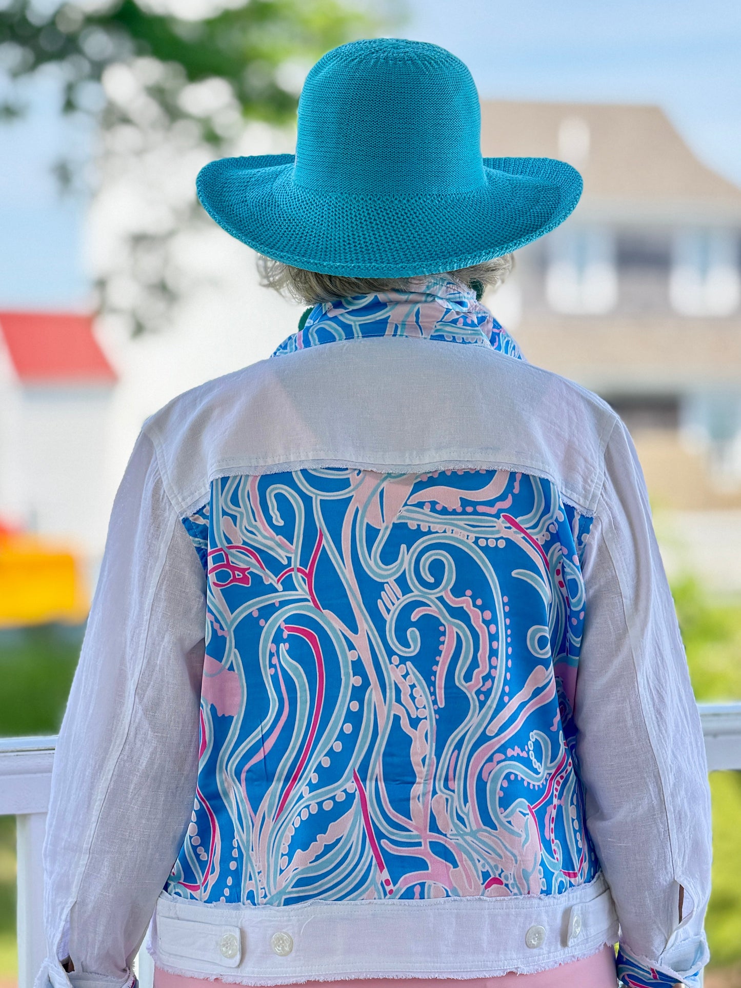 COTTON CANDY COAST LINEN JACKET