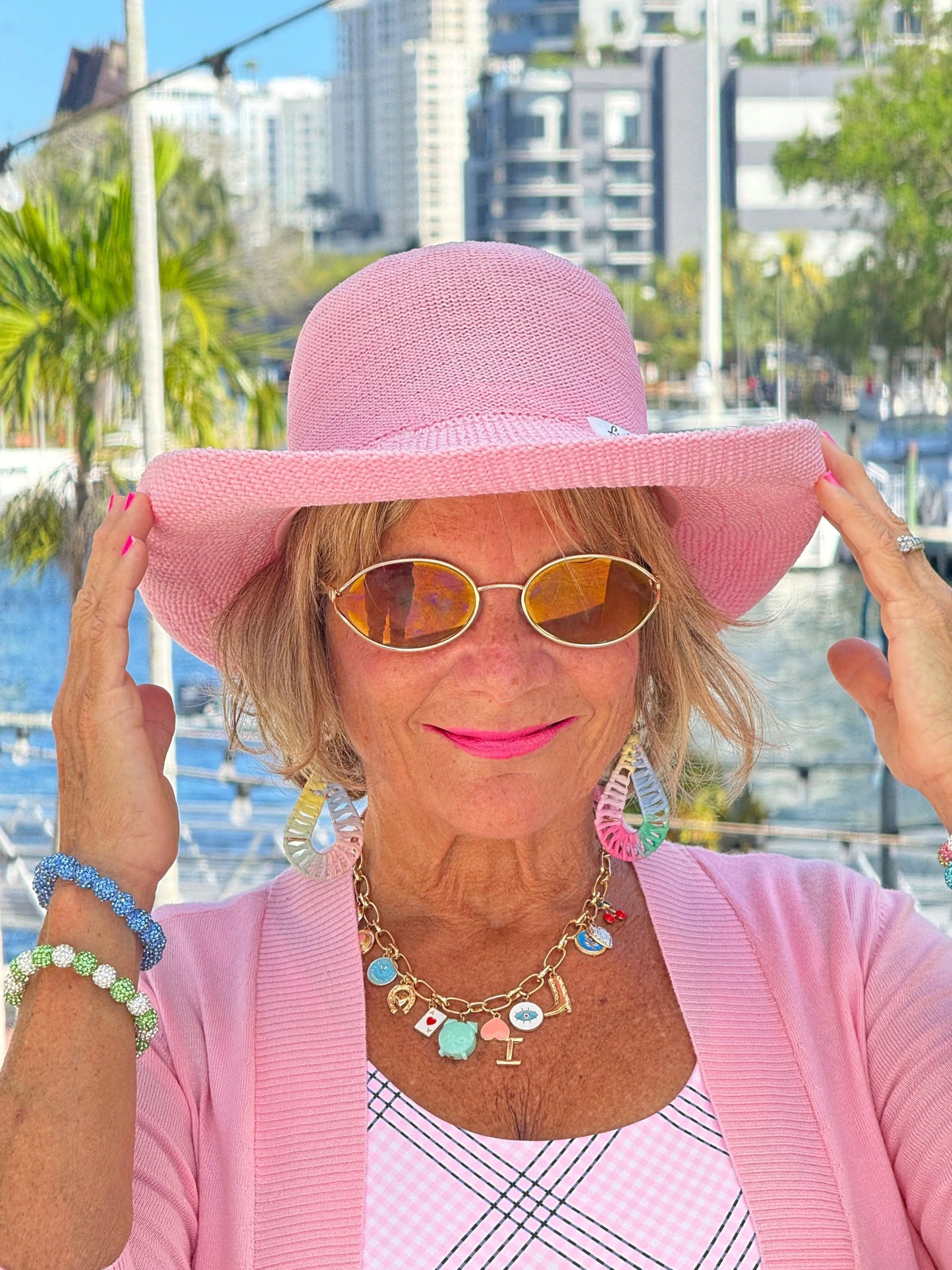 LULU B PINK CHIC CHA CHA DRESS
