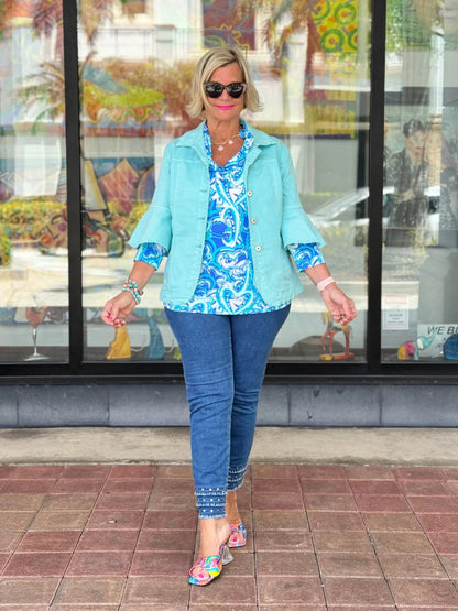 Ethyl Easy Going Jacket - Snowflake