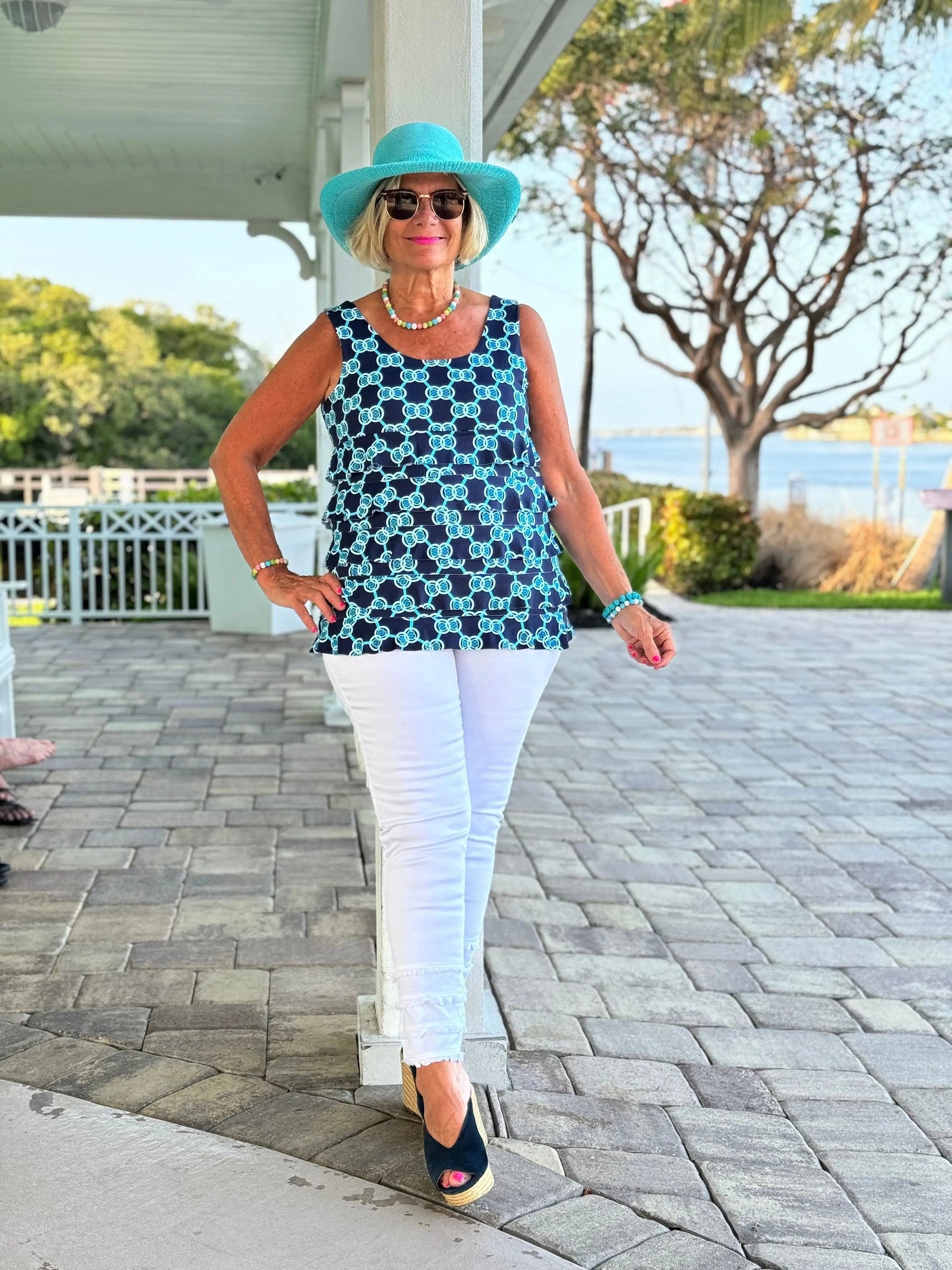 BLUE MEDALLION CHA CHA TANK