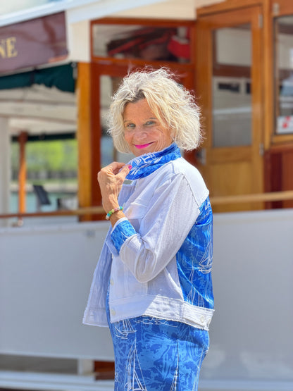 HARBOR BLUES SAILBOAT TANK MAXI