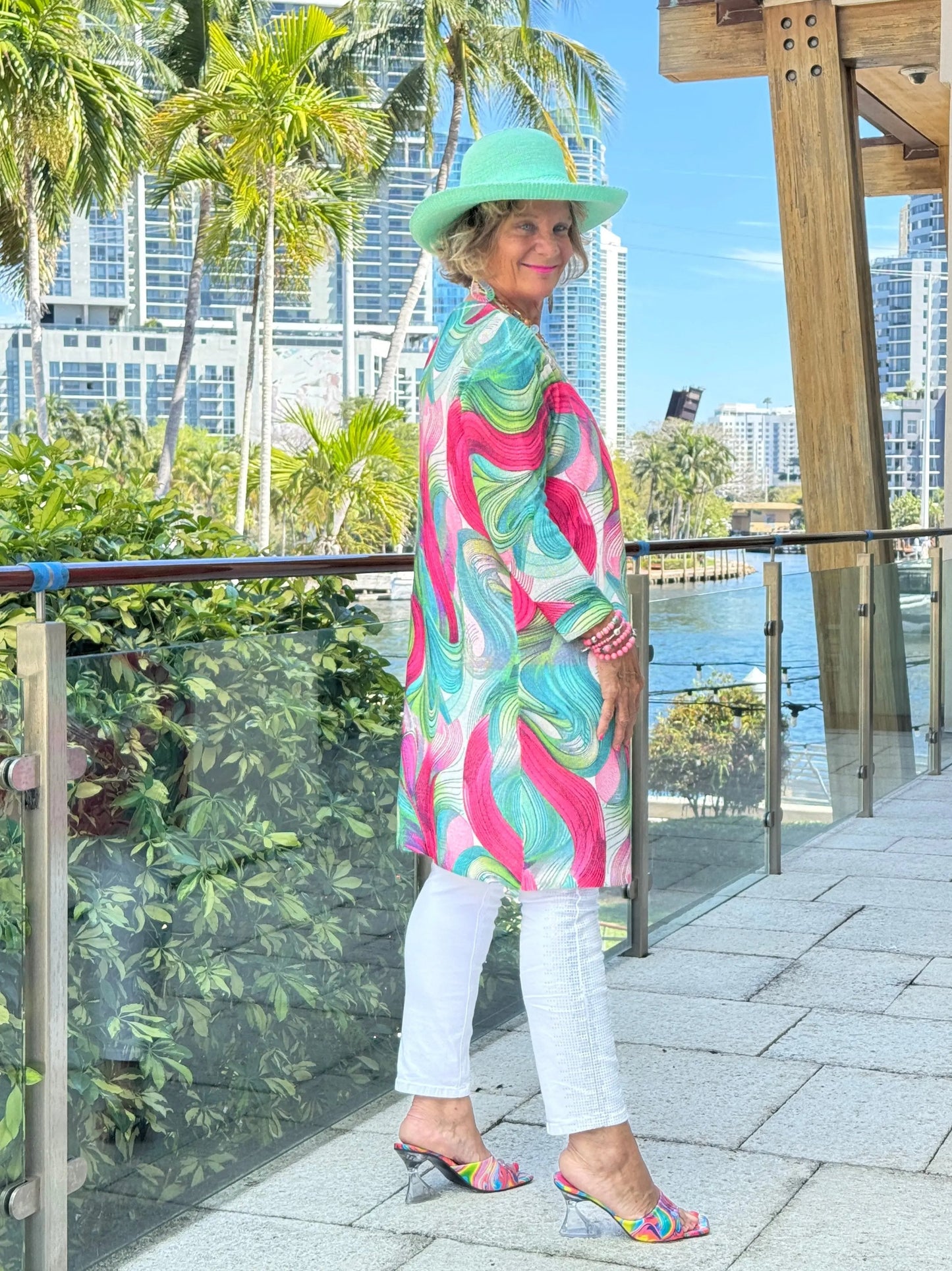 Ethyl Classic Long Length Cardi - KAMAS