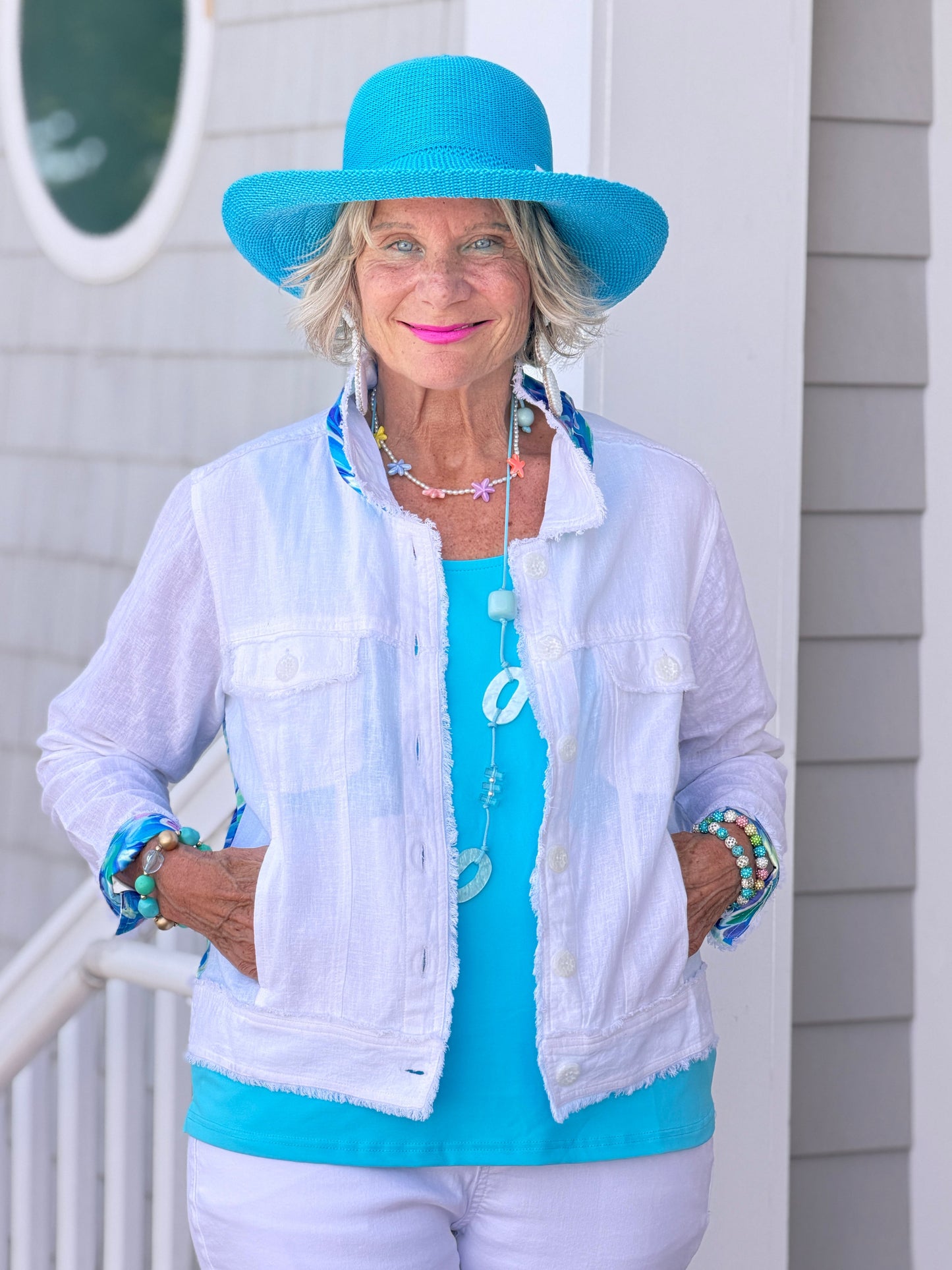 CAPE COD BREEZE LINEN JACKET