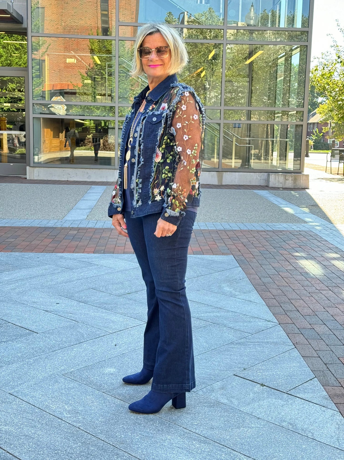 Ethyl The Whimsy Jacket BLUE