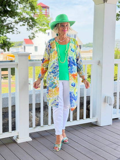 Lulu B Coastal Green Hat