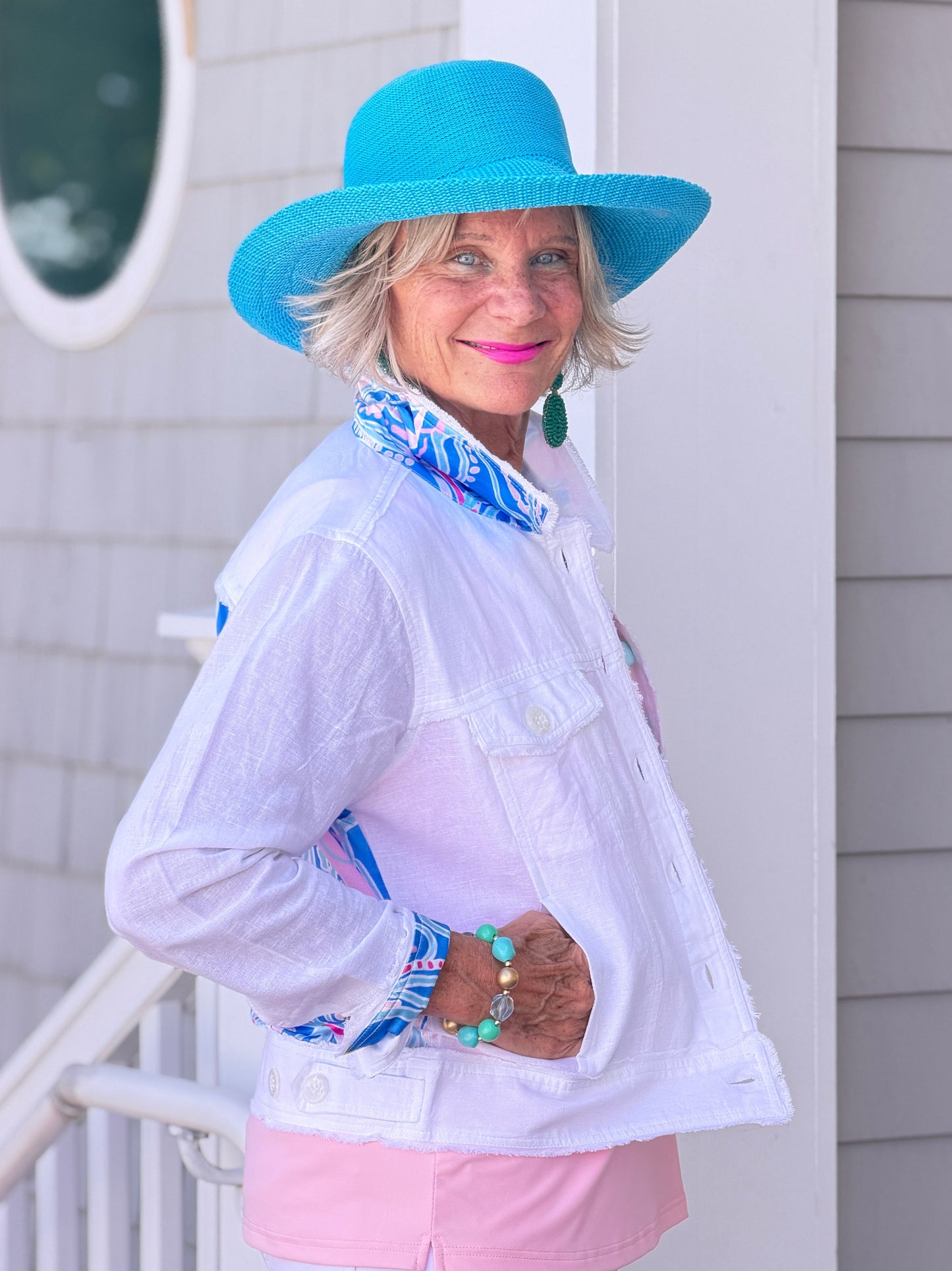 COTTON CANDY COAST LINEN JACKET