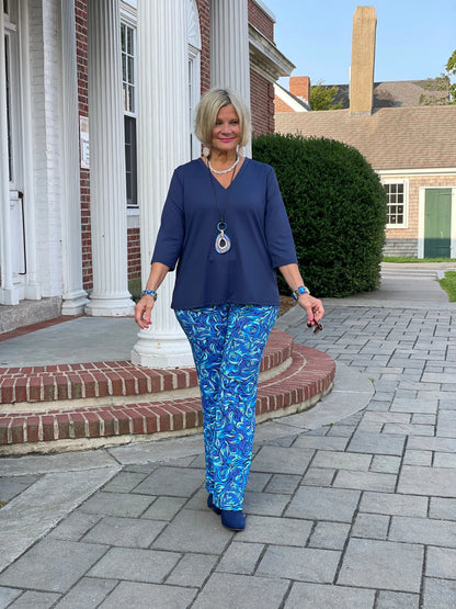 FANTASIA BLUE PALAZZO