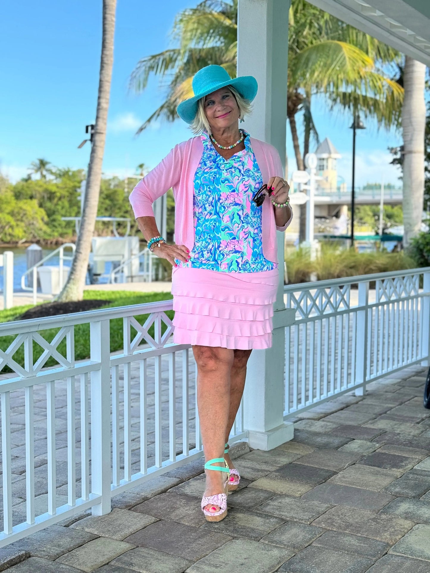 CLEAR PINK CHA CHA SKORT