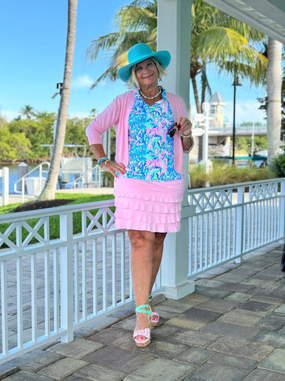 CLEAR PINK CHA CHA SKORT