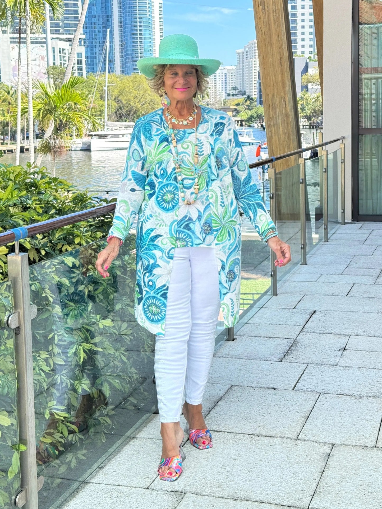 Ethyl Classic Long Length Cardi - Sheldon