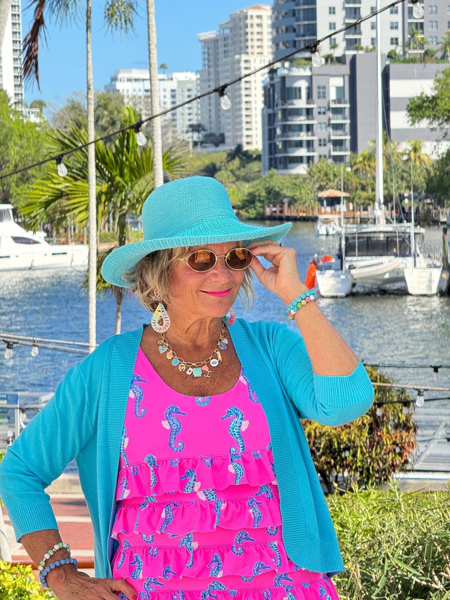 LULU B SEAHORSE BAY CHA CHA DRESS