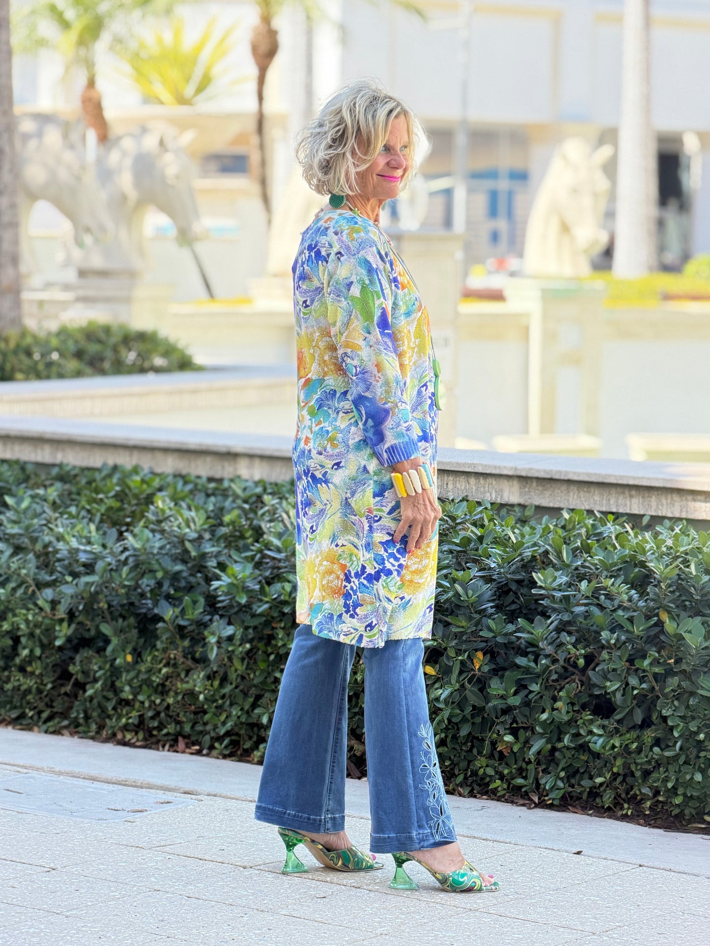 Ethyl Classic Long Length Cardi - Soulful