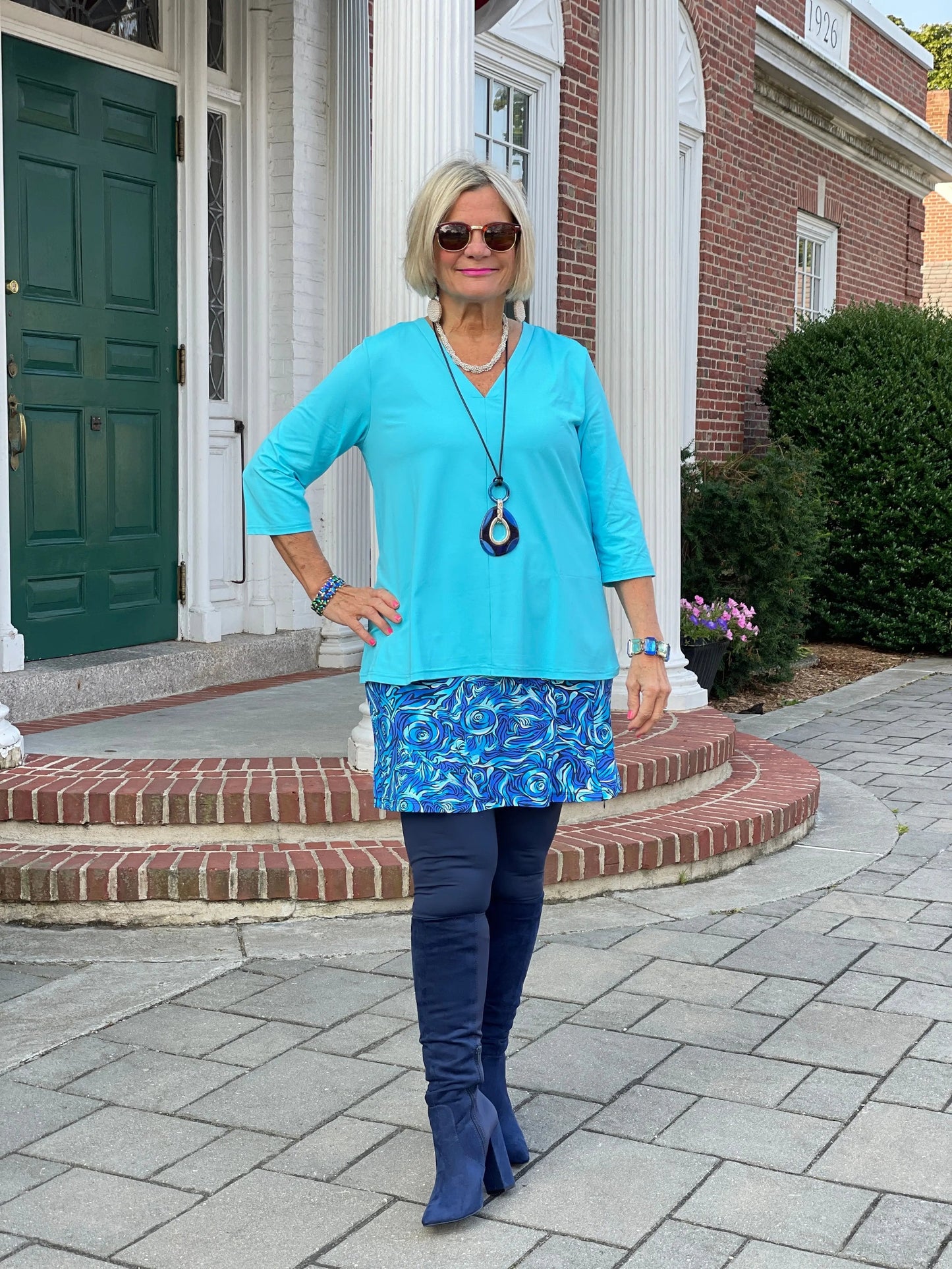 FANTASIA  BLUE SKORT
