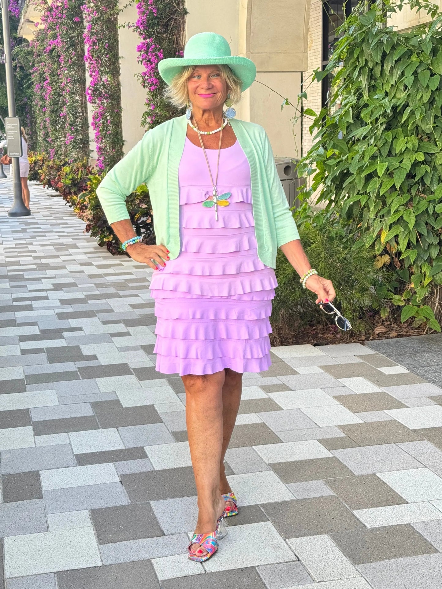 LULU-B LILAC CHA CHA SKORT