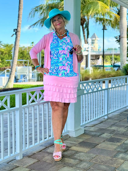CLEAR PINK CHA CHA SKORT