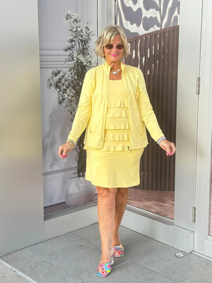 LULU B YELLOW SKORT