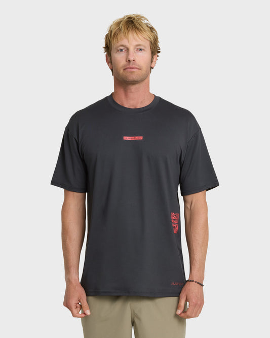 Everyday Short Sleeve Surf Tee - Tarmac
