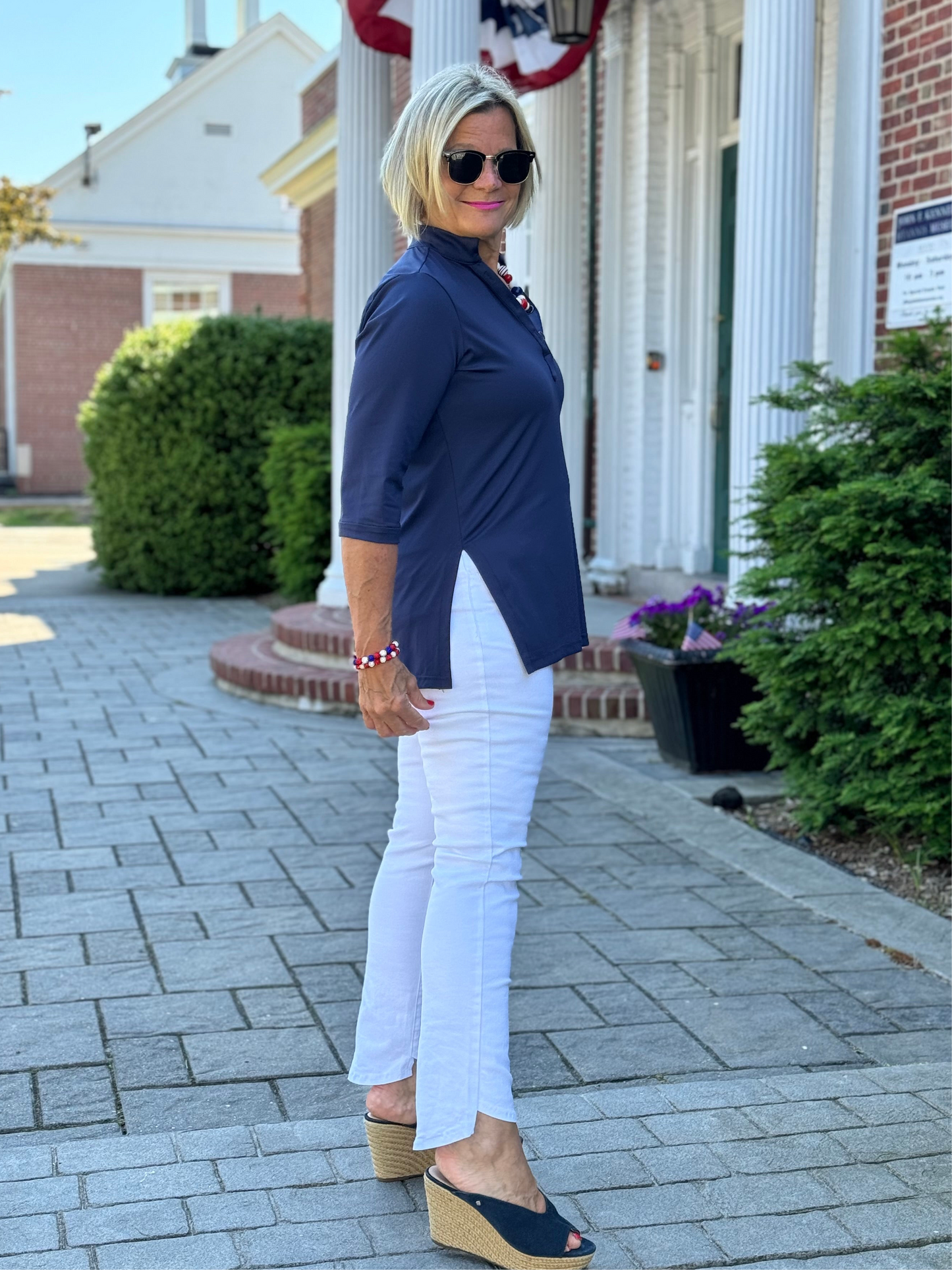 LULU-B NAVY TUNIC