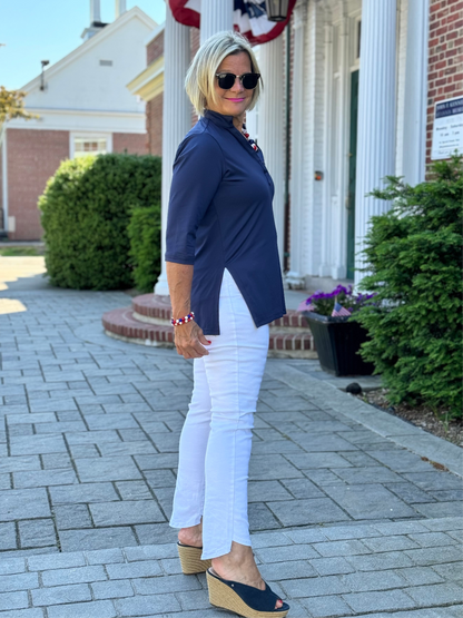 LULU-B NAVY TUNIC