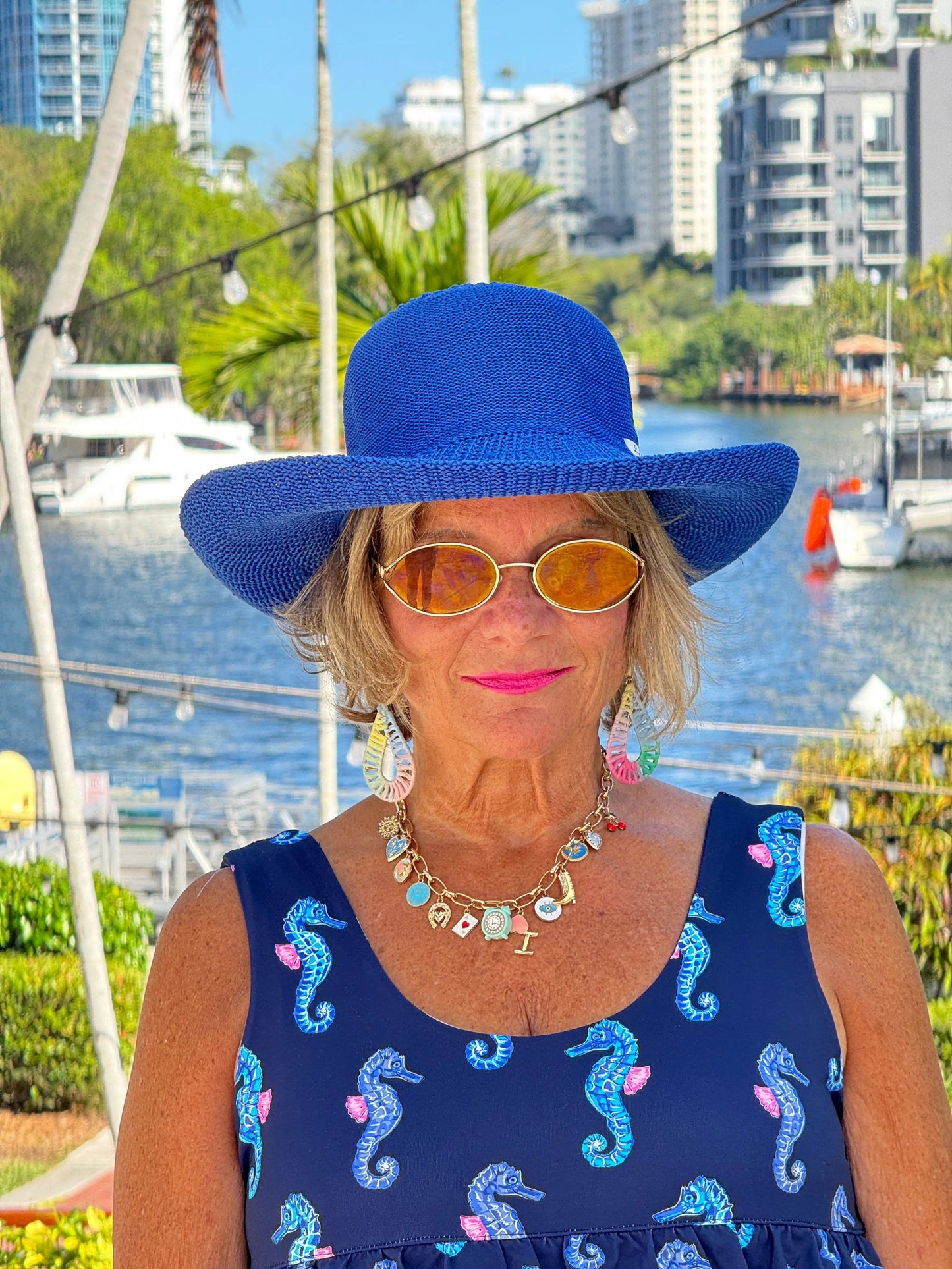 LULU B MIDNIGHT REEF CHA CHA DRESS
