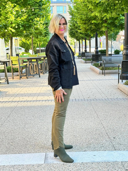 Ethyl The End Game OLIVE Pant - Intrinsic