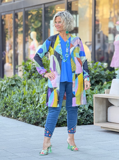 Ethyl Draped Open Front Cardi - Anticipate