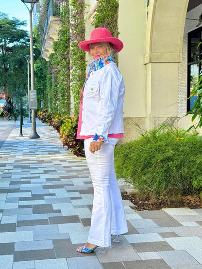 Ethyl The Peek Jacket - Icicle