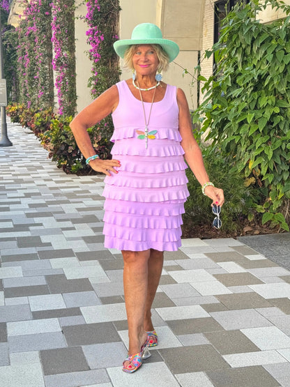 LULU-B LILAC CHA CHA SKORT