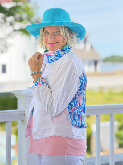 COTTON CANDY COAST LINEN JACKET
