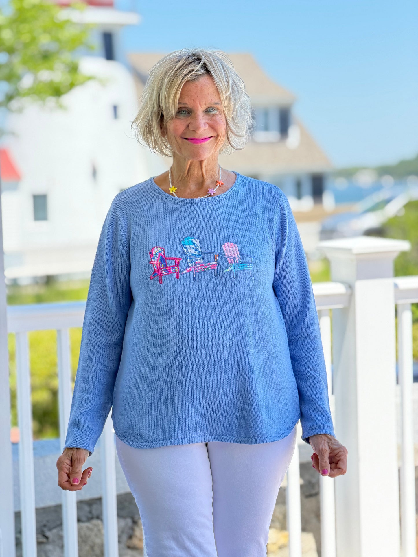 BEACH CLUB PERRI ADIRONDACK SWEATER