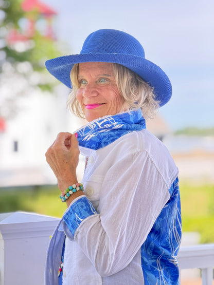 HARBOR BLUES LINEN JACKET