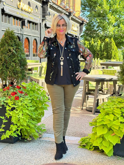 Ethyl The Whimsy Jacket - BLACK