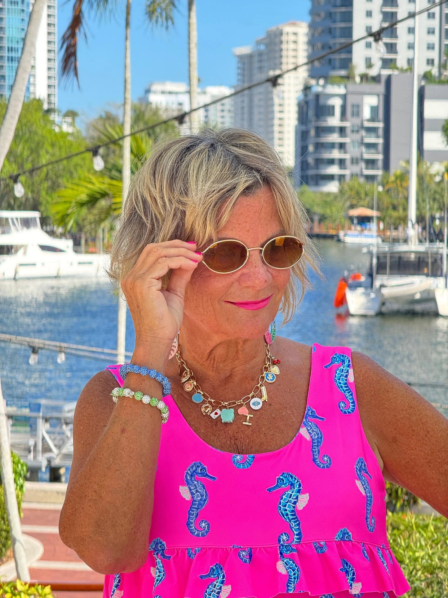 LULU B SEAHORSE BAY CHA CHA DRESS