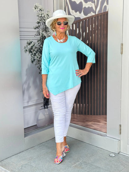 LULU-B ASYMMETRIC TOP