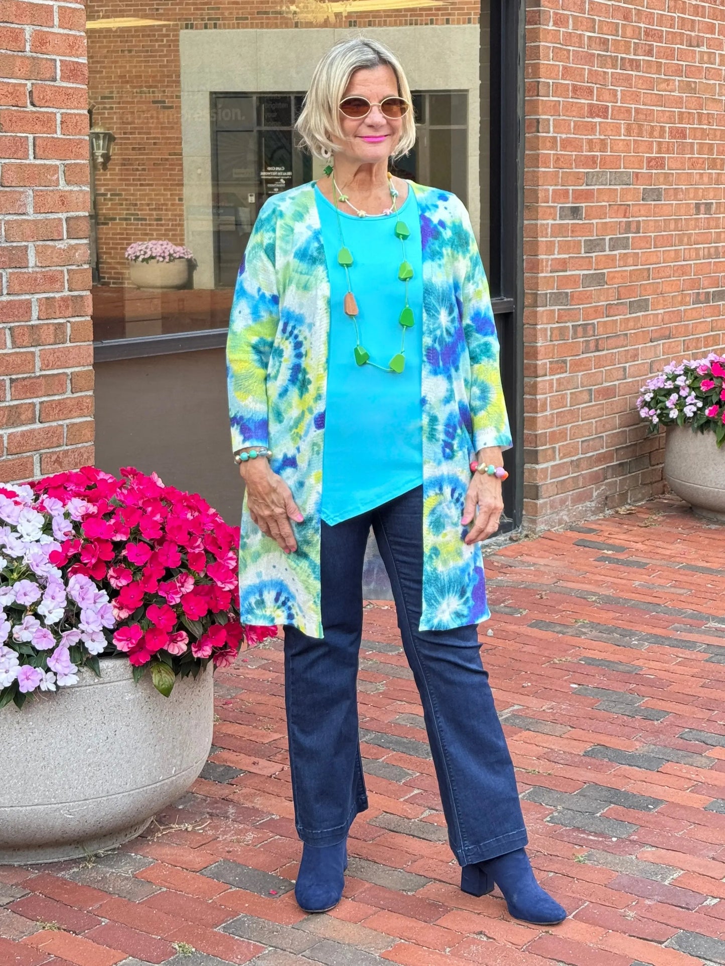 Classic Long Length Cardi - Riverton