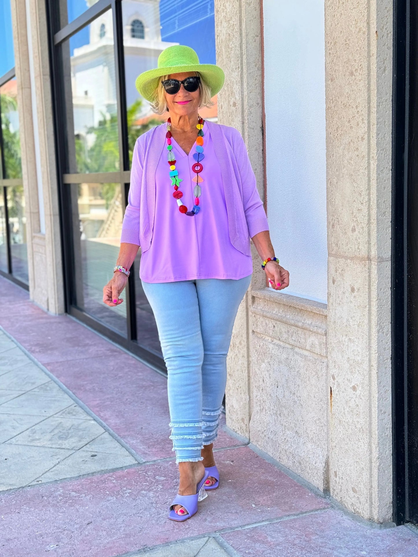 LULU-B PEYTON LILAC WRAP