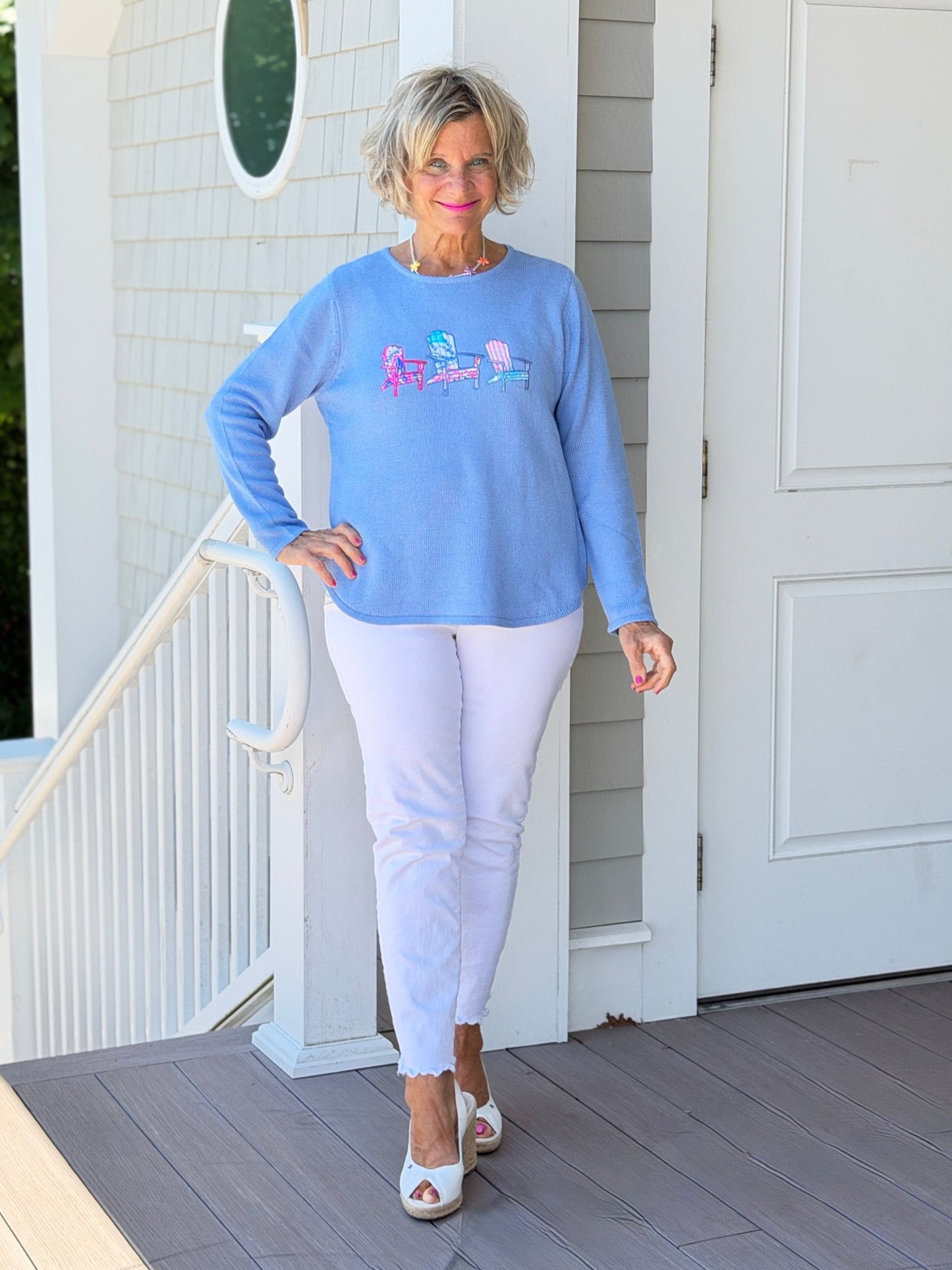 BEACH CLUB PERRI ADIRONDACK SWEATER