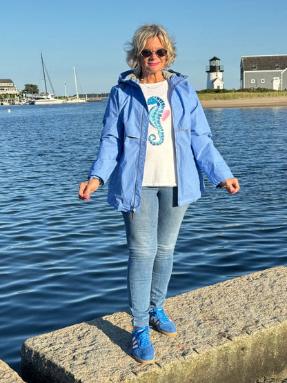 Englander® Rain Jacket Perriwinkle