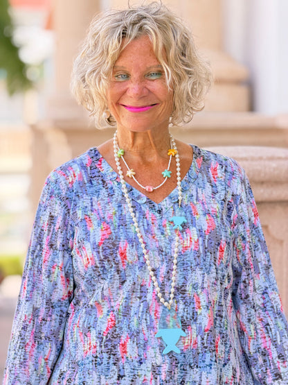 Ethyl The Social Butterfly Top - Star Light
