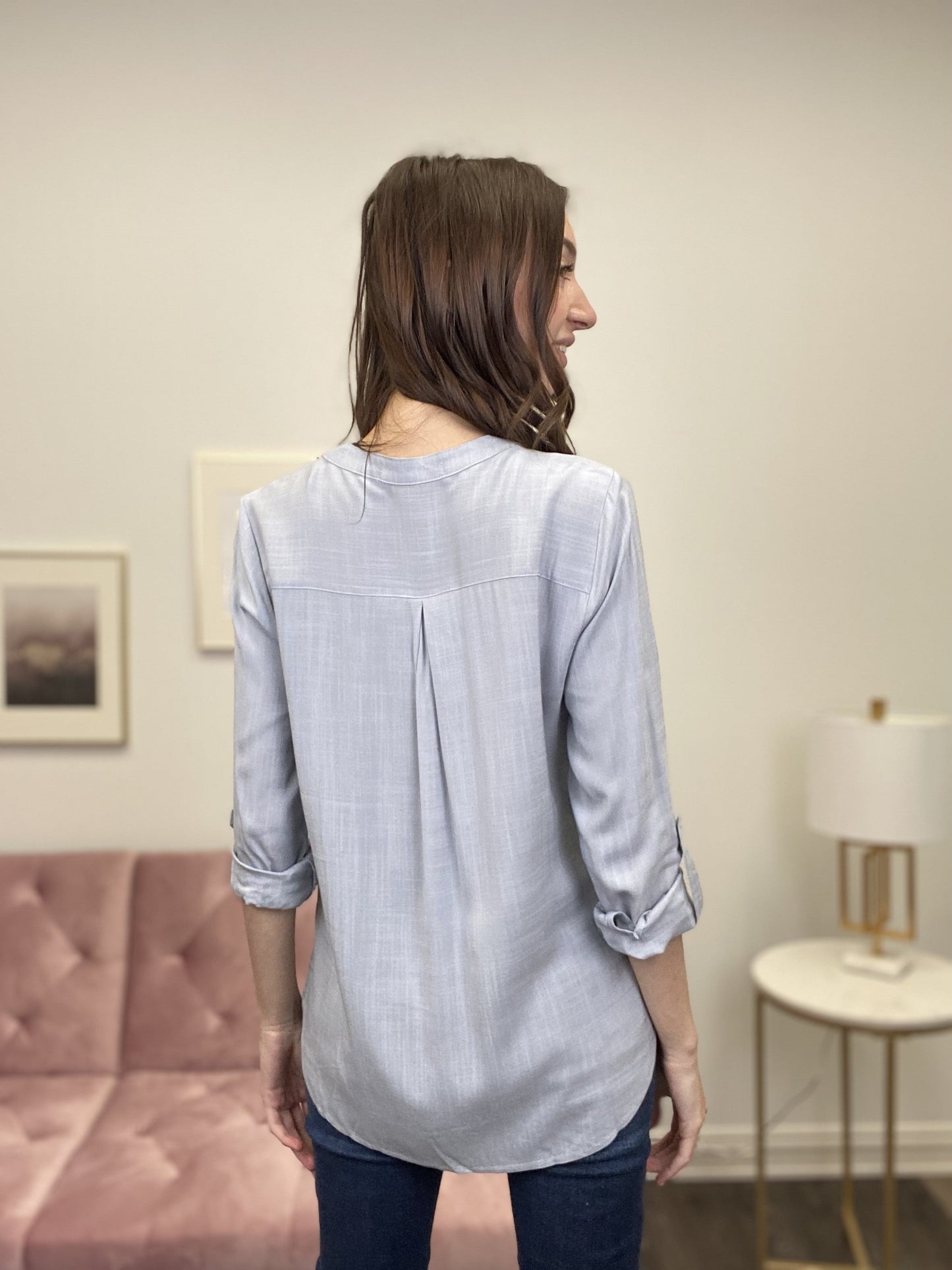 How Sweet It Is Women's Rolled Sleeve Top