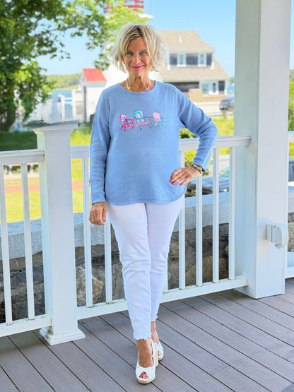 BEACH CLUB PERRI ADIRONDACK SWEATER