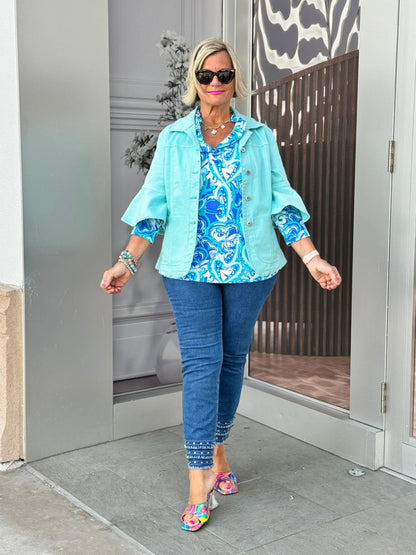 Ethyl Easy Going Jacket - Snowflake