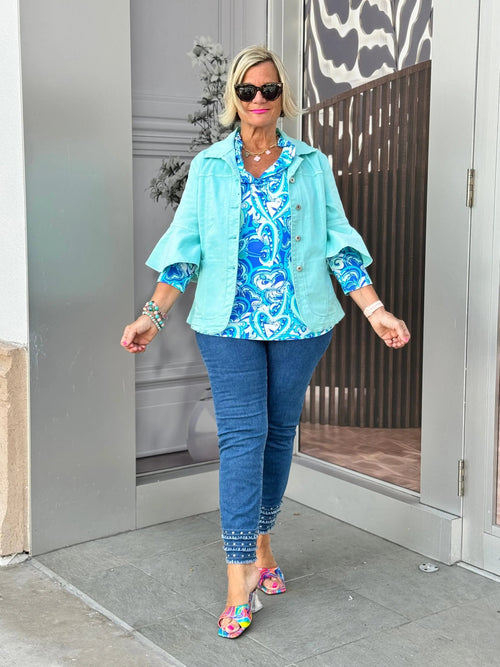 Ethyl Easy Going Jacket - Snowflake