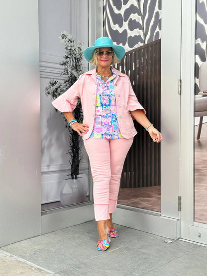 Ethyl The Pink Trip Jacket - Trip